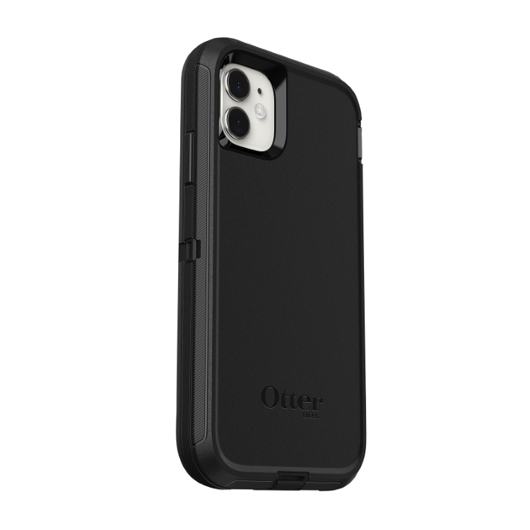 étui otter defender iPhone 7 11 12 13 14 pro max plus mini noir