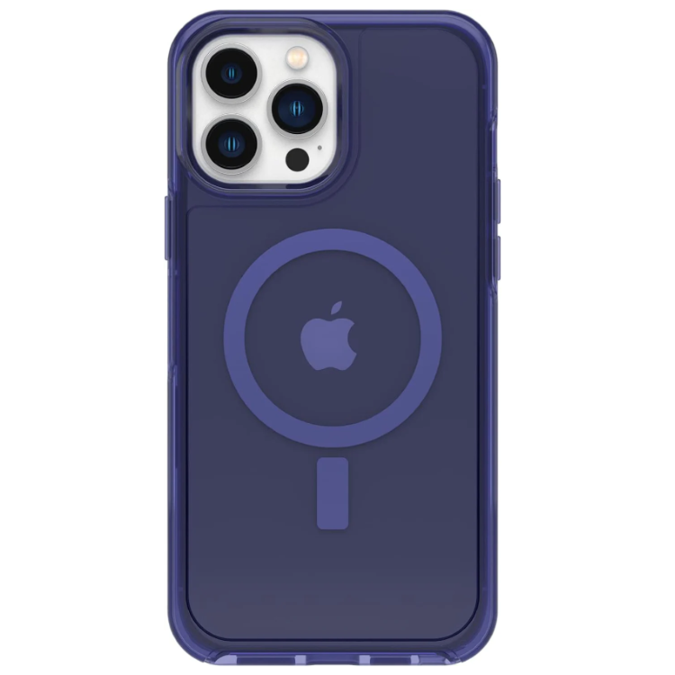 etui otter iPhone 13 pro max blue transparent